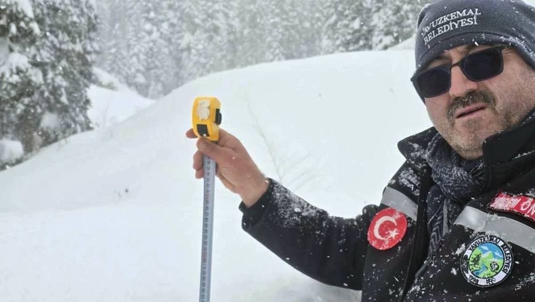 Soğuk hava rekoru kıran ilçe, dudakları uçuklattı! 25